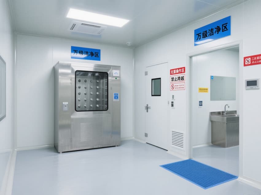 六安凈化廠房裝修：萬級無菌車間